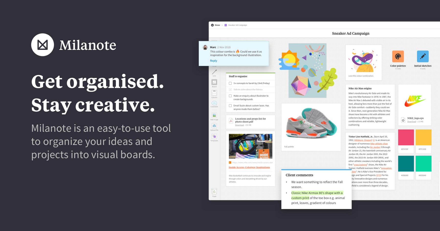 Milanote release notes