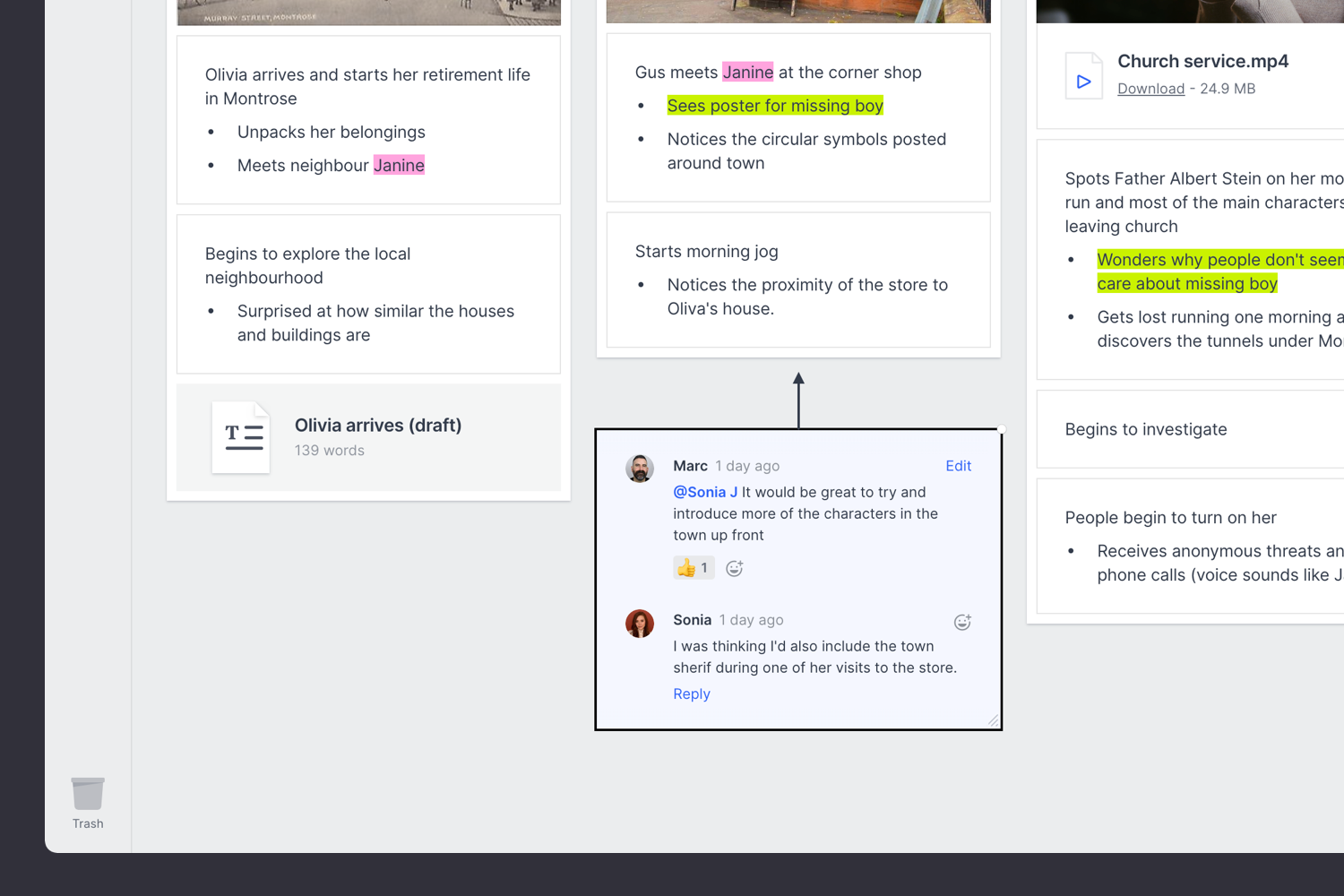 Writers story outline guide step05