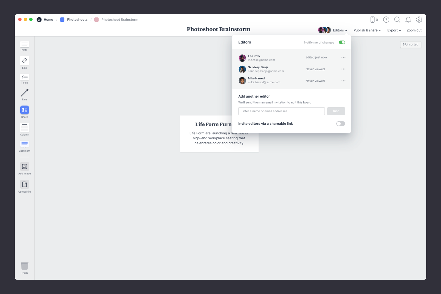 Photography brainstorm guide step02