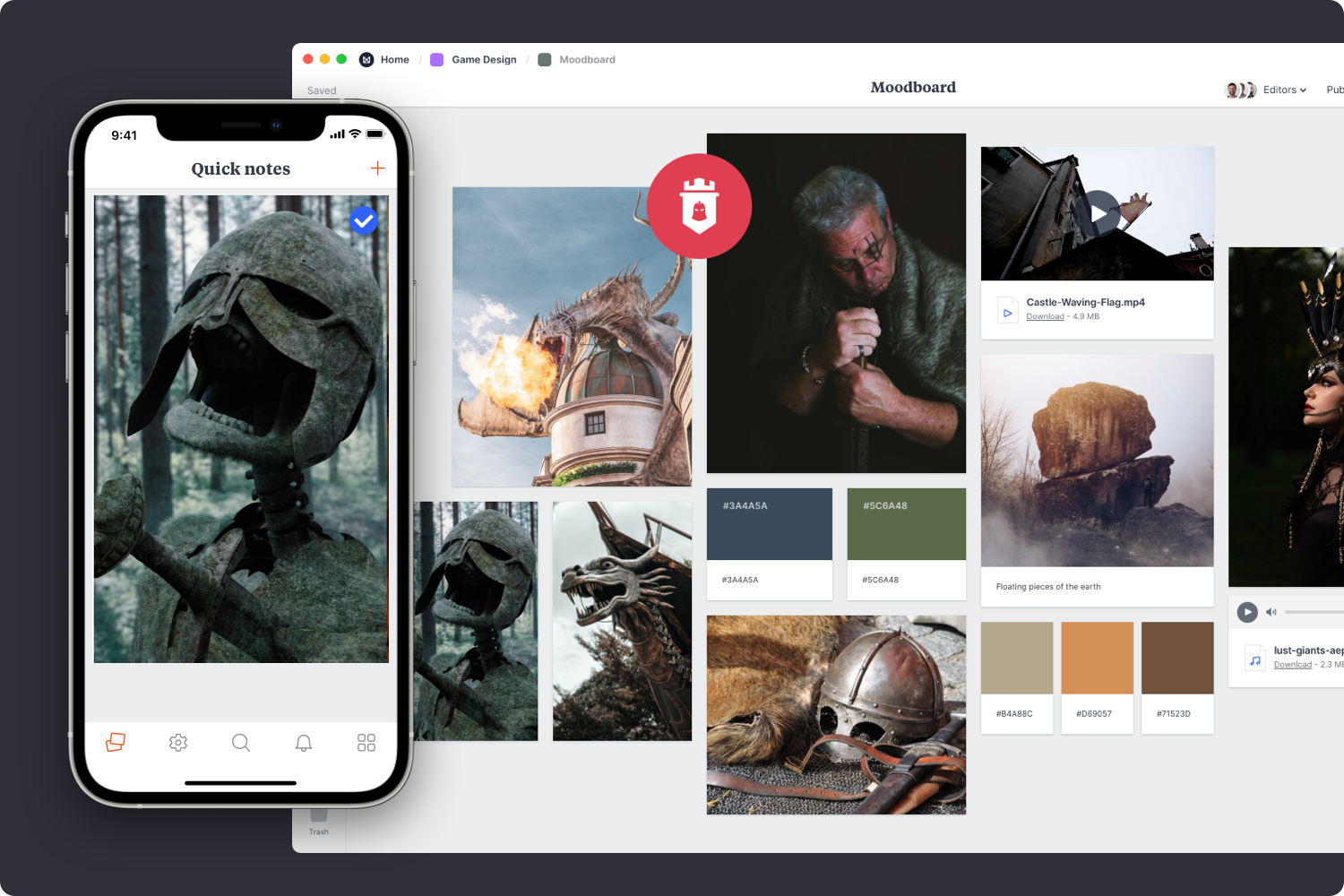 Game design moodboard guide step07