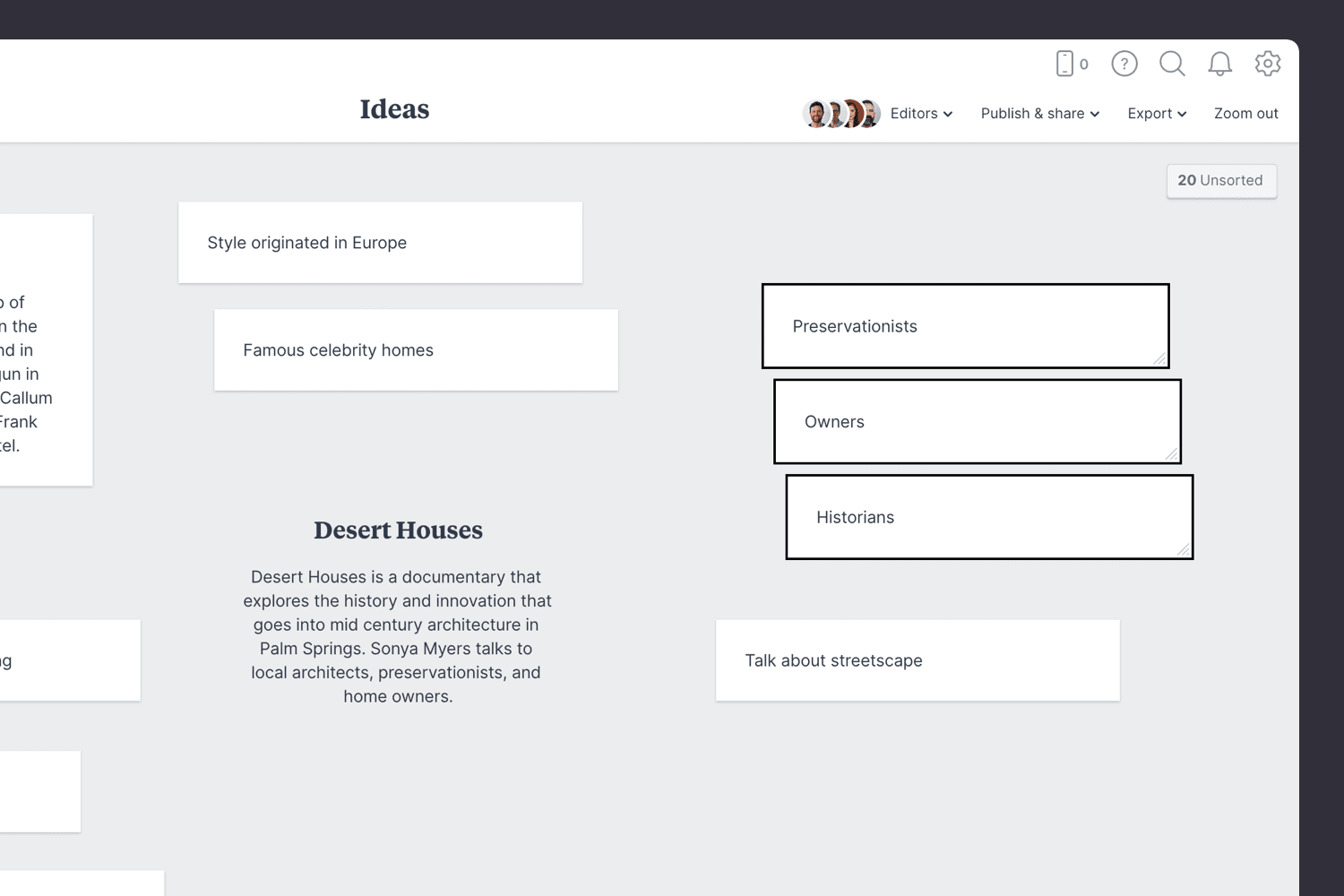 film ideas brainstorm step03