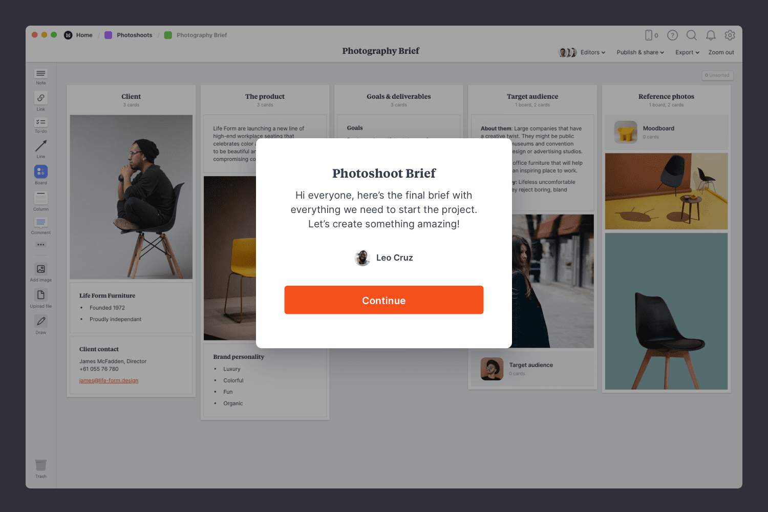 Photoshoot brief template step08