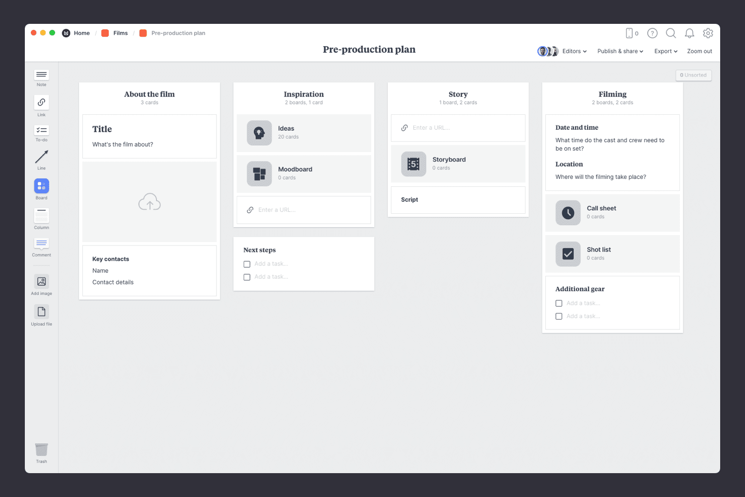 Film Mega Template Step2