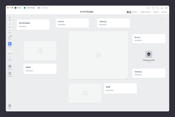 Game Level Design - Template & Example - Milanote