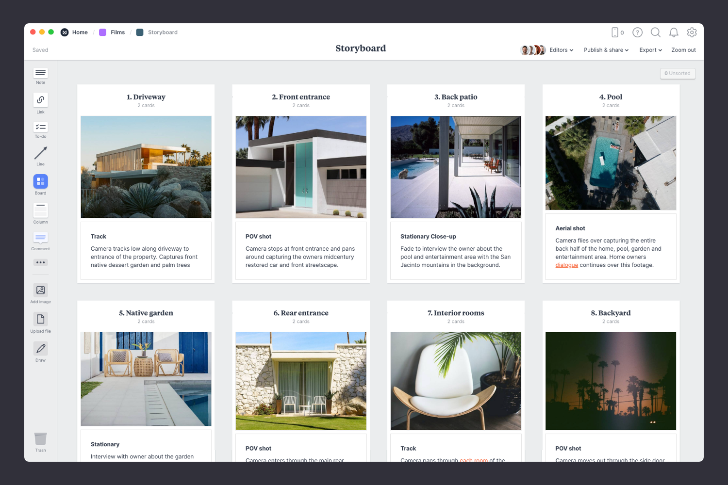 Film storyboard guide step05