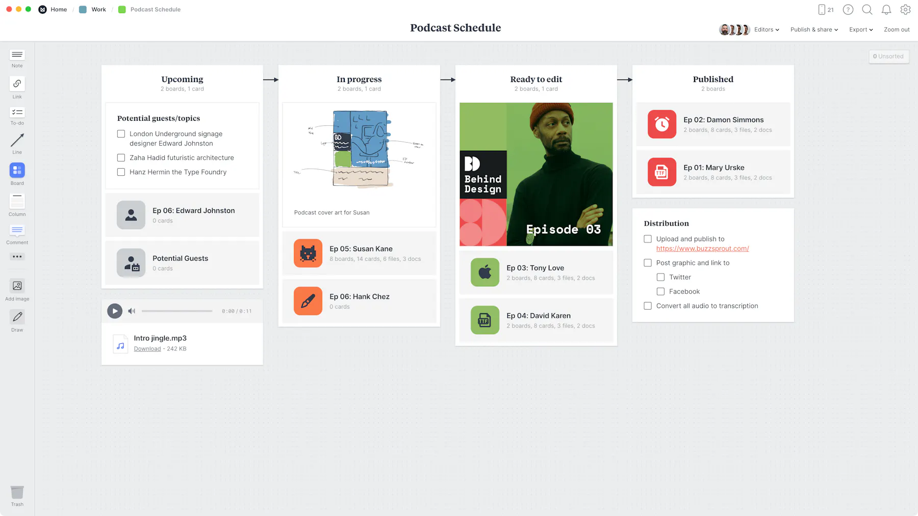 How to Start a Podcast Free Template & Example Milanote