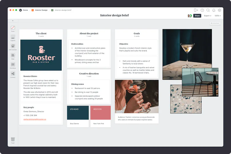 Interior Design Project Plan - Free Template & Examples - Milanote