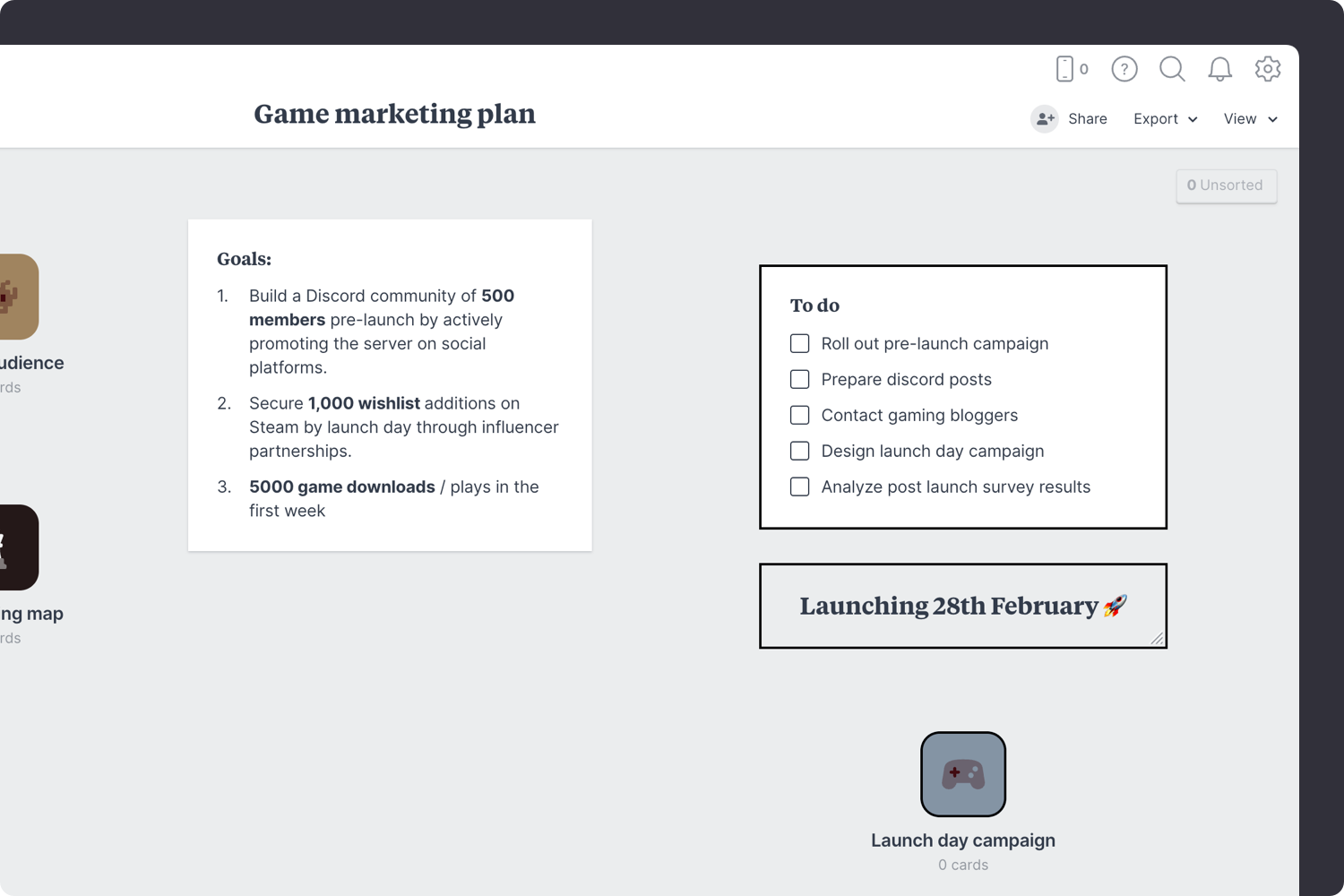 Game marketingplan step05