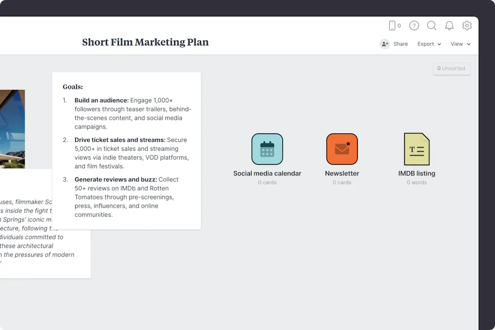 Filming Plan Example How to Create a Film Marketing Plan: Step-By-Step Guide