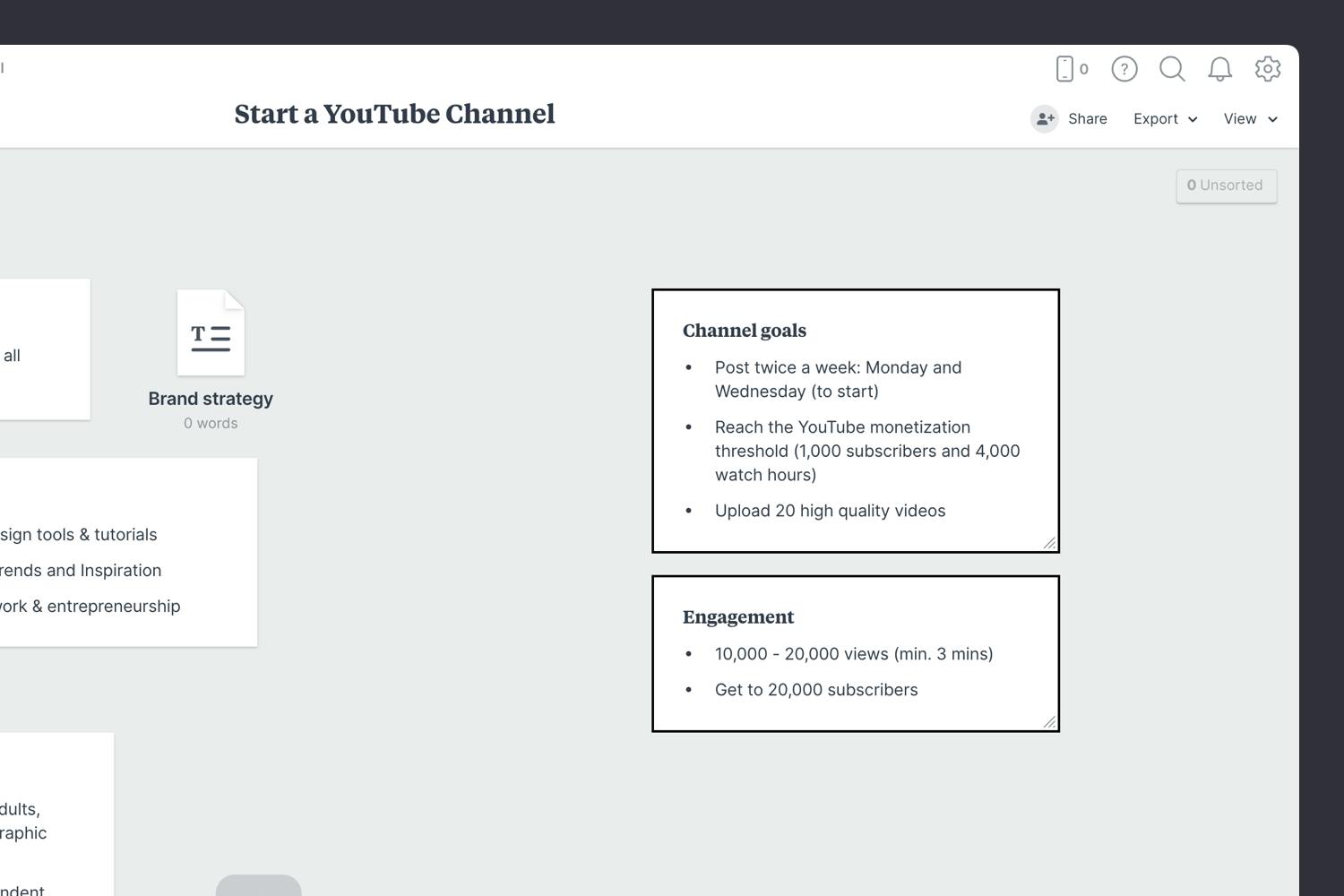 youtube start channel step 3