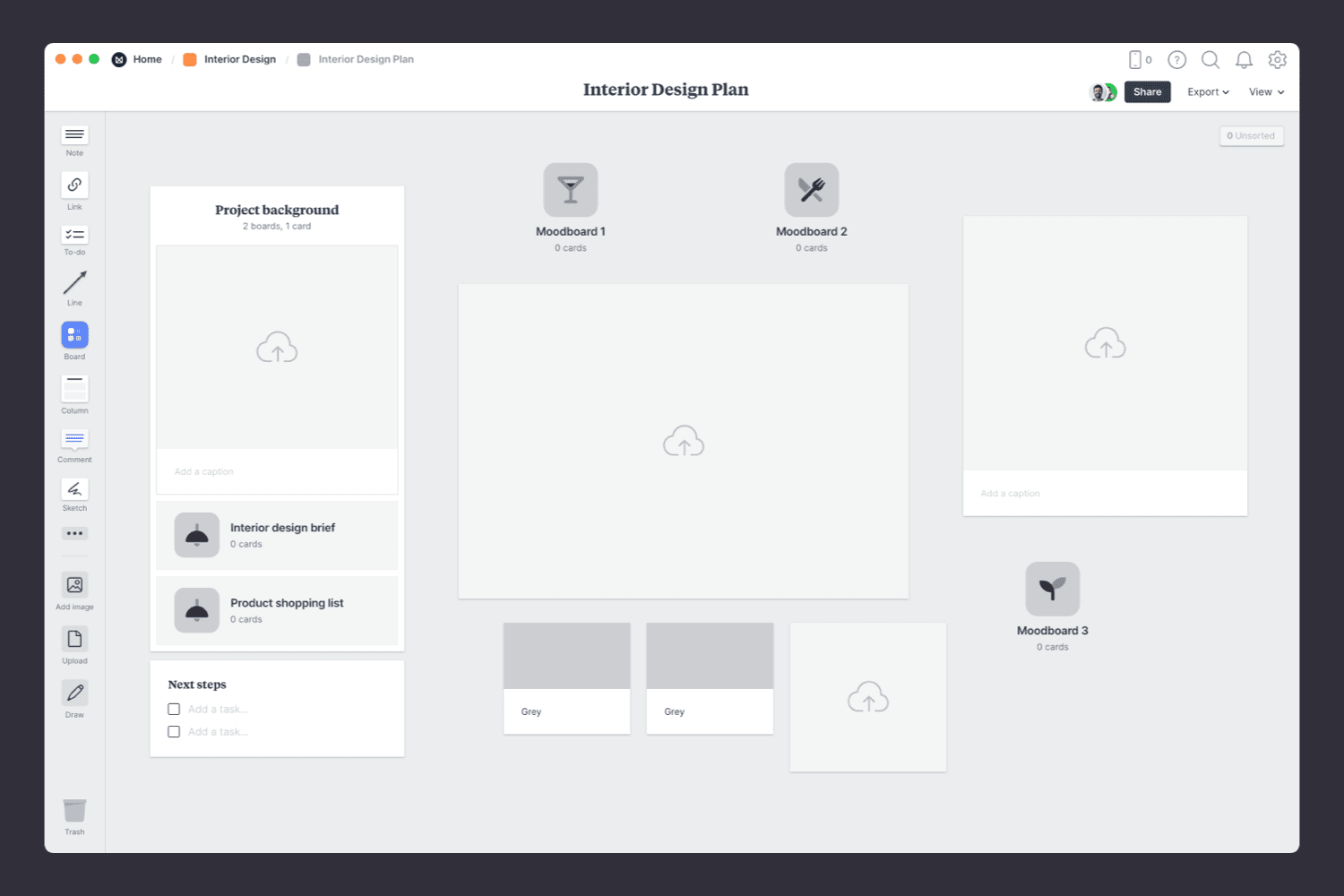 Interior Design Template